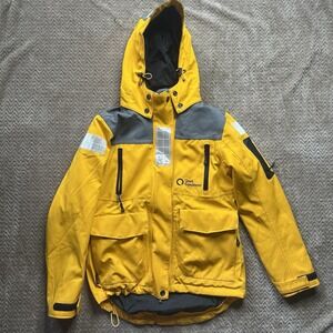 Quark Expeditions Woman's Small Waterproof Reflective Heavyweight Hooded Jacket